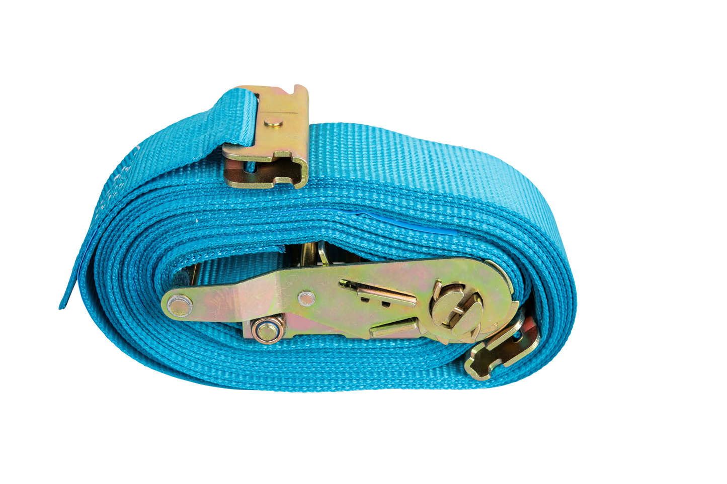 20' Blue E-Track Ratchet Strap ($8.34 Each - Box of 20) CargoTuff