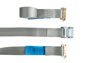 16' Gray E-Track Cam Strap ($8.76 Each - Box of 20) CargoTuff