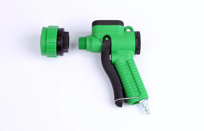 Premium Plastic Gauged Inflator with Quick Connect Tip CargoTuff
