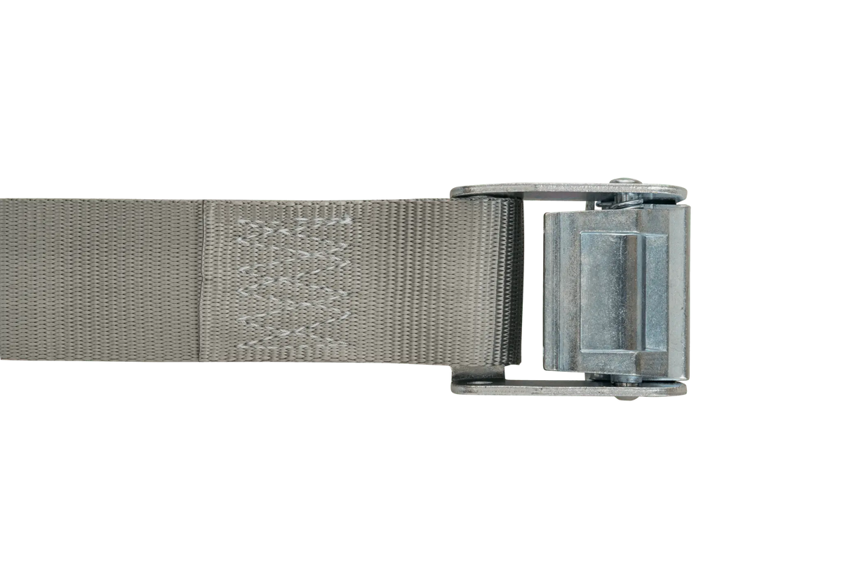 16' Gray E - Track Cam Strap ($8.76 Each - Box of 20) - safeloadshop.com