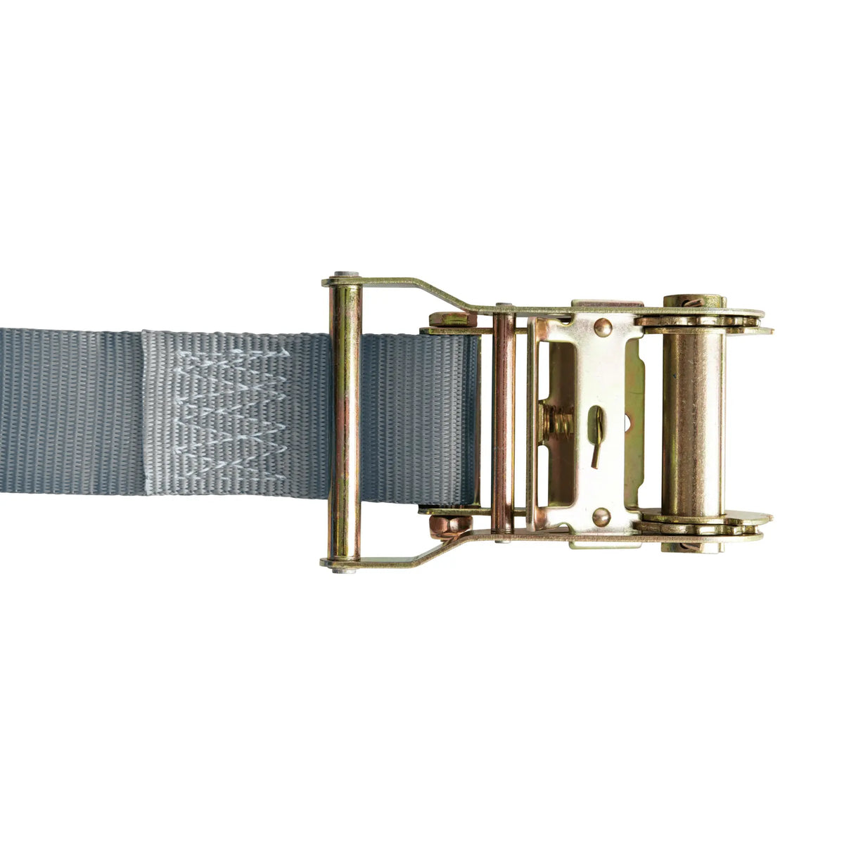 16’ Gray E - Track Ratchet Strap ($8.25 Each – Box of 20) - safeloadshop.com