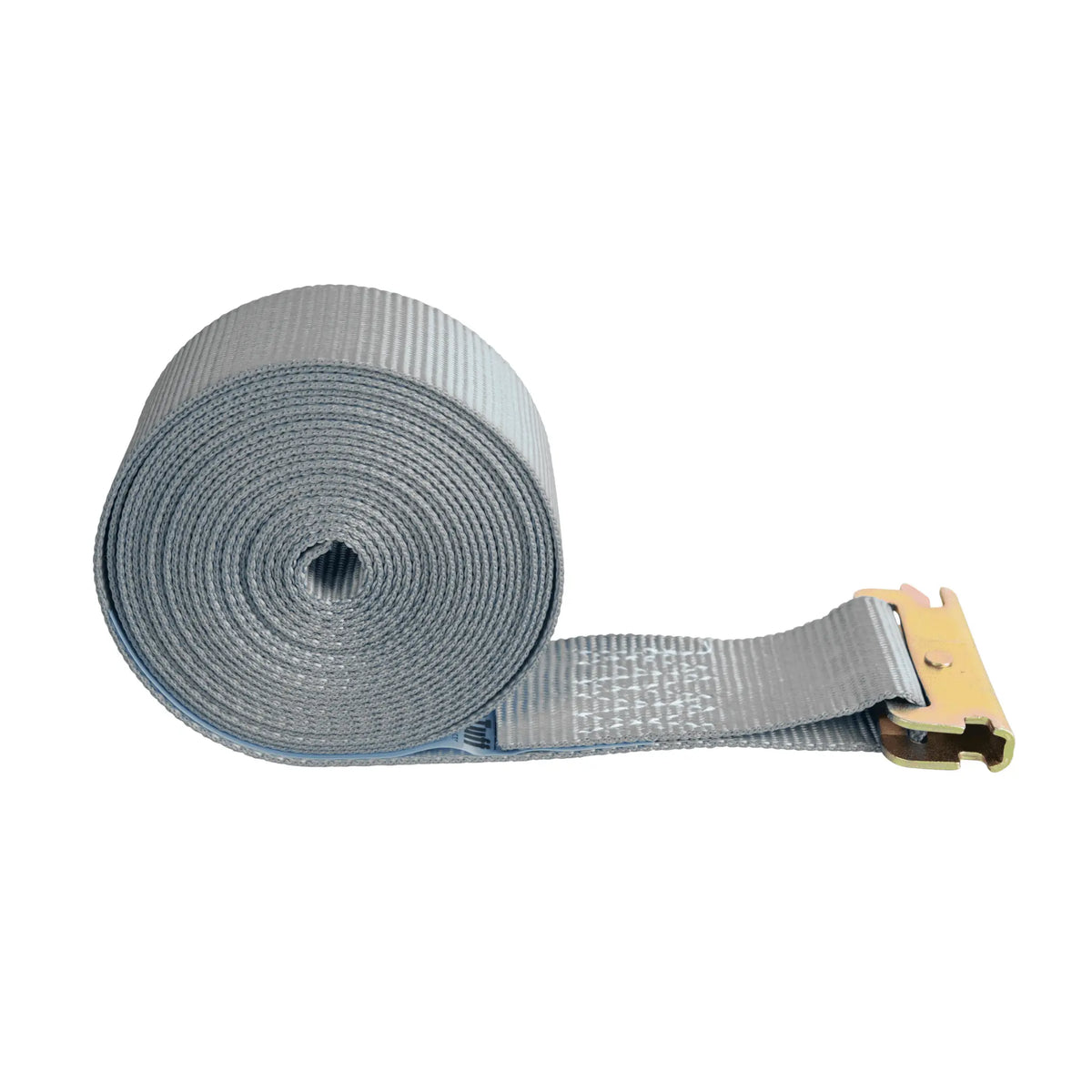 16’ Gray E - Track Ratchet Strap ($8.25 Each – Box of 20) - safeloadshop.com