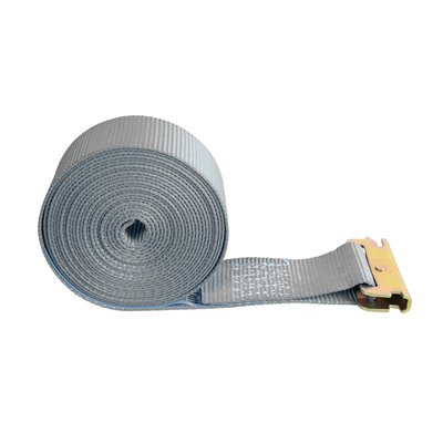 16’ Gray E-Track Ratchet Strap ($8.25 / Each – Box of 20) CargoTuff