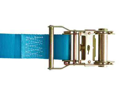 20' Blue E - Track Ratchet Strap ($8.34 Each - Box of 20) - safeloadshop.com