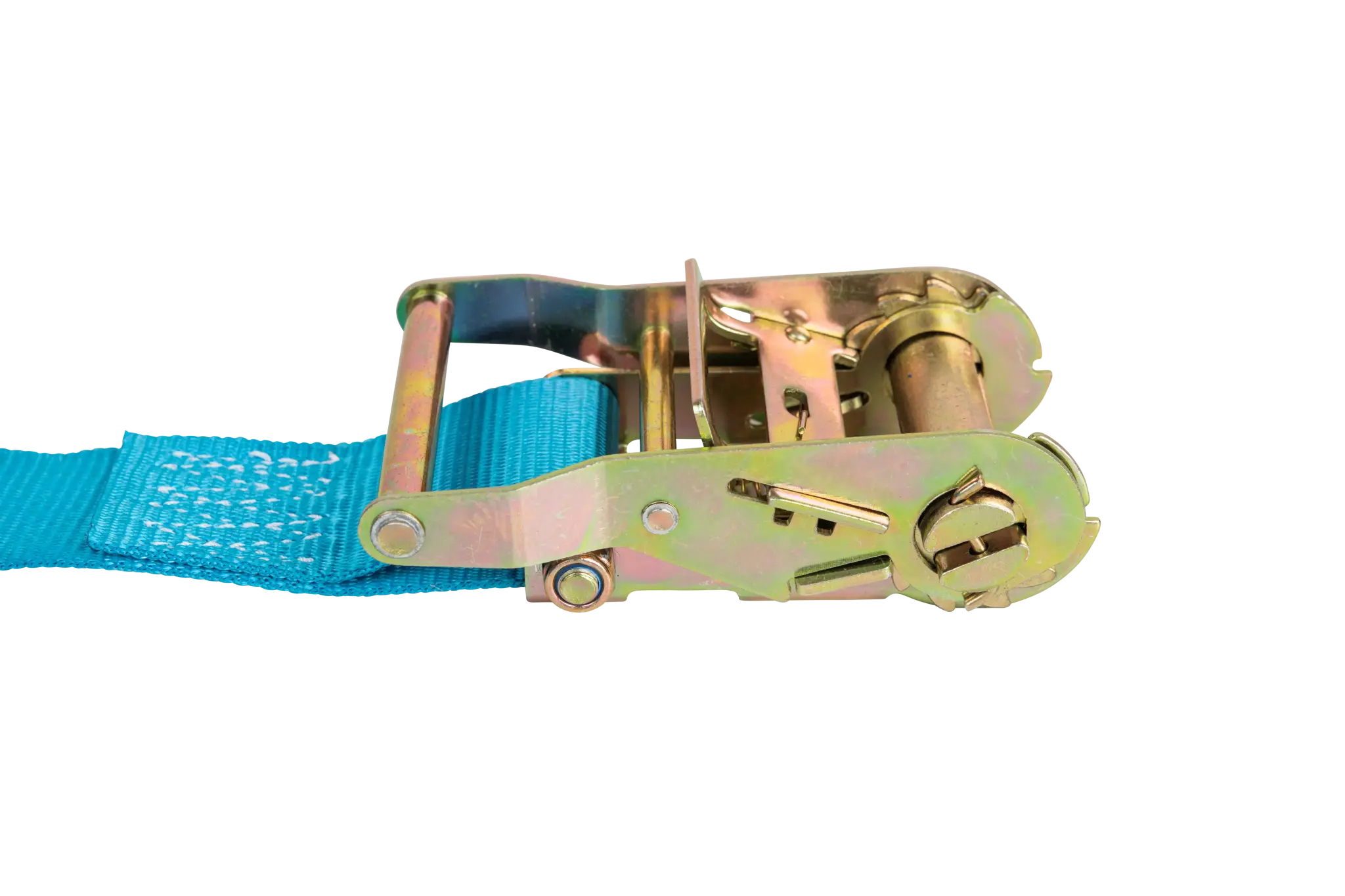 20' Blue E - Track Ratchet Strap ($8.34 Each - Box of 20) - safeloadshop.com