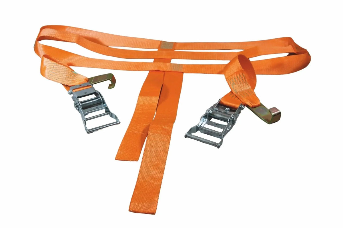 Multi - use Single Drum Securement with Ratchet/ Hook - safeloadshop.com