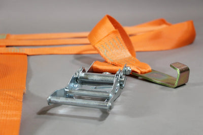 Multi - use Single Drum Securement with Ratchet/ Hook - safeloadshop.com