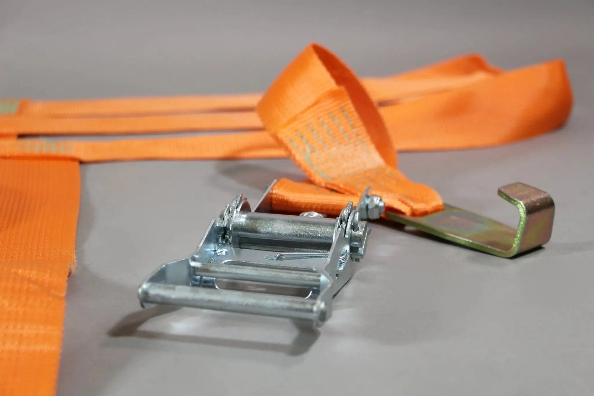 Multi - use Single Drum Securement with Ratchet/ Hook - safeloadshop.com