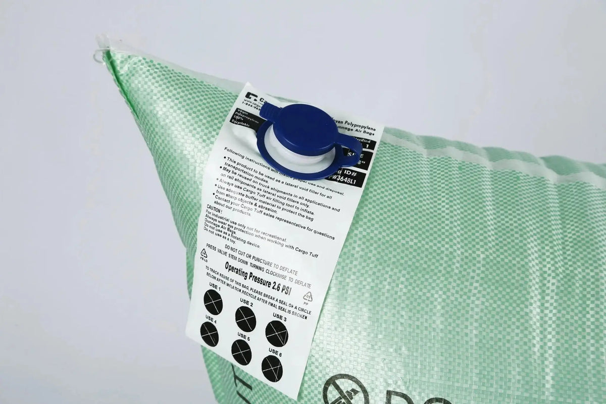 Level 1 36x66 Woven Polypropylene CargoTuff Dunnage Bag (10 pcs per box) - safeloadshop.com